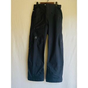 Salomon Gore-Tex Ski Pants Mens Medium Navy Waterproof Snowboard C15990 131066